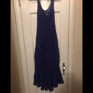 Free people crochet dress